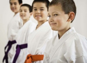 Martial arts class schedule
